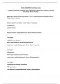 (5) 2021-2024 AORN PeriOp 101 Exam Qs&As Perioperative Assessment; Perioperative Safety: Patient Focus; Preoperative Skin Antisepsis; Positioning;  Transmissible Infection Prevention