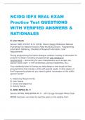 NCIDQ IDFX REAL EXAM Practice Test QUESTIONS WITH VERIFIED ANSWERS & RATIONALES