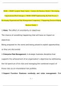 RIMS - CRMP Complete Study Guide; 1 Analyze the Business Model, 2 Developing Organizational Risk Strategies, 3 RIMS CRMP-Implementing the Risk Process, 4 Developing Organizational Risk Management Competency, 5 Supporting Decision Making, Complete