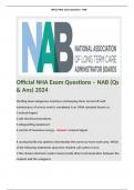 Official NHA Exam Questions – NAB (Qs & Ans) 2024. Terms like; Shutting down dangerous machines and keeping them turned off until maintenance of service work is completed is an OSHA standard known as. 1.lockout/tagout 2.safe electrical procedures  3.safeg