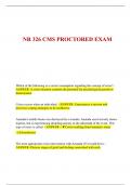 NR 326 CMS PROCTORED EXAM