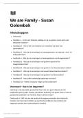 SAMENVATTING van ''We Are Family'' van Susan Golombok