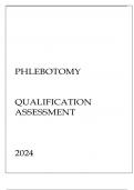 PHLEBOTOMY QUALIFICATION ASSESSMENT 2024.p