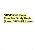 NRNP 6540 -Midterm Exam Questions With Correct Answers Latest Updated 2024/2025 (GRADED), NRNP 6540 Week 5 Midterm Exam Questions and Answers, NRNP 6540 Week 10 Knowledge Check (Exam Questions and Answers) & NRNP 6540 Final Exam Questions and Answers Late