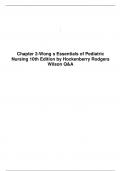 Package deal  for Wong s Essentials of Pediatric Nursing 10th Edition Hockenberry Rodgers Wilson chapters  1,2,3,4,5,6,7,8,9,10 all  covered