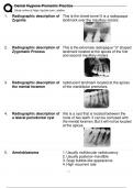 Dental Hygiene Prometric Practice Q & A Verified 100% Correct!!