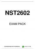 NST2602 EXAM PACK 2024