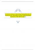 Test Bank For Abrams’ Clinical Drug Therapy Rationalesfor Nursing Practice 12th Edition Geralyn Frandsen(complete  Guide)Latest 2024 100% Graded A+