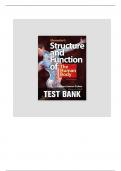 MEMMLER'S STRUCTURE AND FUNCTION OF THE HUMAN BODY 12TH EDITION COHEN TESTBANK (5)