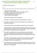 NR 360 INFORMATION SYSTEMS IN HEALTHCARE TEST 6 QUESTIONS WITH CORRECT ANSWERS