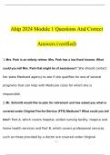 RBT Exam Skill Acquisition Practice Questions and answers all correct