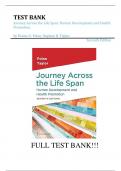 Test Bank For Journey Across the Life Span: Human Development and Health Promotion Seventh Edition by Elaine U. Polan, Daphne R. Taylor||ISBN NO:10,1719645914||ISBN NO:13,978-1719645911||All Chapters||Complete Guide A+