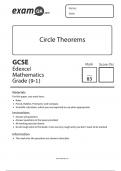 Circle Theorems GCSE