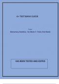 Elementary Statistics, 14e Mario F. Triola (Test Bank