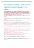 HESI MILESTONE #2 VERSION A AND B LATEST 2023-2024 QUESTIONS AND CORRECT ANSWERS (VERIFIED ANSWERS)// GUARANTEED A PASS  What teaching should a nurse conduct to a mother who was just diagnosed w Engorgement? 