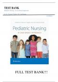 Test Bank For Pediatric Nursing: A Case-Based Approach 1st Edition by Dr. Gannon Tagher, Dr. Lisa Knapp||ISBN NO:10,1496394224||ISBN NO:13,978-1496394224||All Chapters||Complete Guide A+