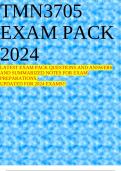 TMN3705 EXAM PACK 2024 