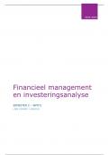 Financieel management en investeringsanalyse
