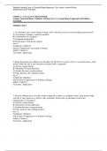 Assessment Quiz Chapter 2- Care Across Clinical Settings Pediatric Nursing Care: A Concept-Based Approach, 2e Luanne Linnard-Palmer Test Bank