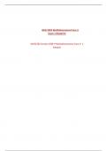 NUR 2392 Multidimensional Care II Exam 1 Blueprint   NUR2392 Section GRB-P Multidimensional Care II- 1 Module