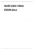 NURS 6301 MIDTERM EXAM STUDY GUIDE  Question 1 A 52-year-old male presents with pooling of blood in the veins of the lower extremities and edema. The diagnosis is chronic venous insufficiency, and an expected assessment finding of this disorder is: Corre