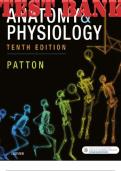 Test Bank For Anatomy & Physiology 10th Edition Patton 