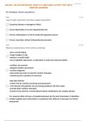 NR 228 Nutrition Assessment and Patient Care Questions with Correct Answers