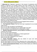 Midterm Exam: NR547/ NR 547 (Latest 2023/ 2024) Differential Diagnosis in Psychiatric-Mental Health Across the Lifespan Practicum Exam Review| Questions and Verified Answers|100% Correct- Chamberlain