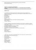 Assessment Quiz Chapter 16- Gas Exchange and Oxygenation Pediatric Nursing Care: A Concept-Based Approach, 2e Luanne Linnard-Palmer Test Bank