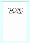 FAC3703 EXAM PACK