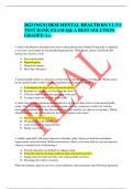 2023 [NGN] HESI MENTAL HEALTH RN V1-V3 TEST BANK EXAM Q& A BEST SOLUTION  GRADED A+. A client with Bulimia and depression who is taking phenelzine (Nardil) 90 mg daily is admitted to an acute care hospital for uncontrolled hypertension. What dietary choic