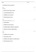 ENGL-118: | ENGL 118 ENGLISH COMPOSITION SELF TEST WITH 100% SOLVED ANSWERS ENGL-118: | ENGL 118 ENGLISH COMPOSITION  exam 2 | GRADED A+ 