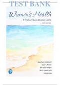 Test Bank for Womens Health Primary Care Clinical Guide 5th Edition by Diane Schadewald,  Ursula Pritham  ISBN: 9780135659663 | Complete Guide A+