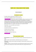 NURS 5334 - FINAL EXAM STUDY GUIDE.