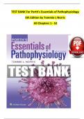 Porth's Essentials of Pathophysiology, 5th Edition TEST BANK by Norris, ISBN: 9781975107192 , All 52 Chapters Covered, Verified Latest Edition