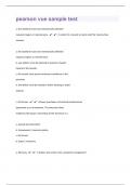 pearson vue sample 50 test Questions And Answers