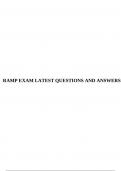 RAMP EXAM LATEST QUESTIONS AND ANSWERS. 