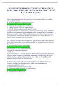 2022-2023 HESI PHARMACOLOGY ACTUAL EXAM QUESTIONS AND ANSWERS/PHARMACOLOGY HESI EXIT EXAM 2022-2023 which symptoms are serious adverse effects of beta-adrenergic blockers such as propranolol (inderal)? A. Headache, hypertension, and blurred vision. B. Whe