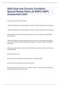 2023 Dual and Chronic Condition Special Needs Plans (D-SNP C-SNP) Assessment UHC Question and answers already passed 2023/2024