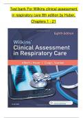 TEST BANK For Understanding the Essentials of Critical Care Nursing, 3rd Edition by Perrin, Verified Chapters 1 - 19, Complete Newest Version