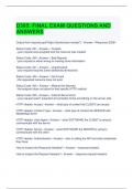 D385 FINAL EXAM QUESTIONS AND ANSWERS 2024