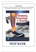 Anatomy, Physiology, & Disease: An Interactive Journey for Health Professionals 3rd Edition by Colbert-Test Bank