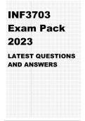 INF3707 EXAM PACK 2024