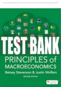 Test Bank For Principles of Macroeconomics - Second Edition ©2023 All Chapters - 9781319432089