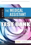 Test Bank For Kinn's The Medical Assistant, 14th - 2020 All Chapters - 9780323655743