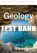 Test Bank For Physical Geology: Investigating Earth - 1st - 2023 All Chapters - 9780357730690