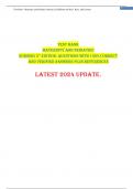 TEST BANK MATERNITY AND PEDIATRIC NURSING 3rd EDITION. QUESTIONS WITH 100% correct and verified ANSWERS PLUS REFERENCES   LATEST 2024 UPDATE.