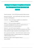 Michigan 7a Chapter 1 Legalities of General Pest Management Exam Questions and  Answers