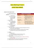 Damn Med Surg II: Exam 1 LATEST 2024 UPDATE