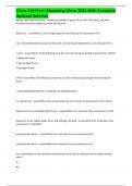 Chem 210 Final: Mastering Chem 2023 With Complete Updated Solution Highest: Nh3 SbH3 AsH3 PH3 - answerThe hydrides of group 5A are NH3, PH3, AsH3, and SbH3. Arrange them from highest to lowest boiling point. Dispersion - answerWhat is the strongest type o